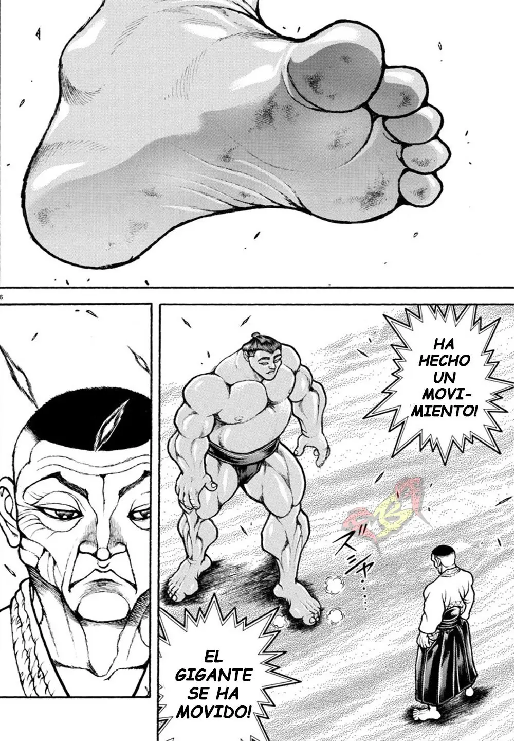 Baki Dou capítulo 50, página 16