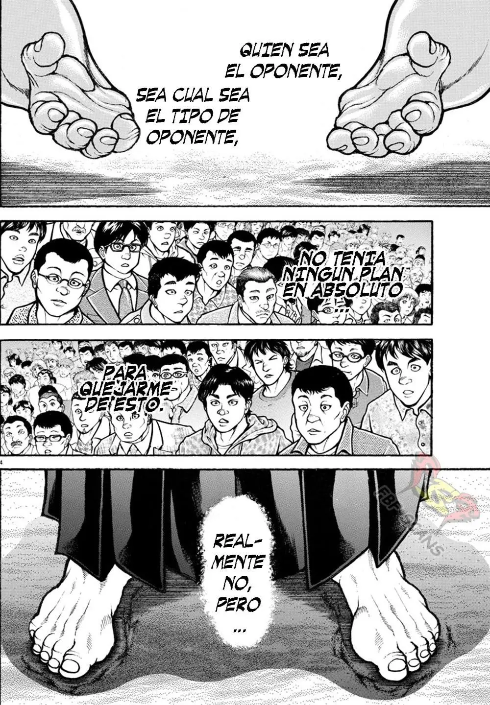 Baki Dou capítulo 51, página 3