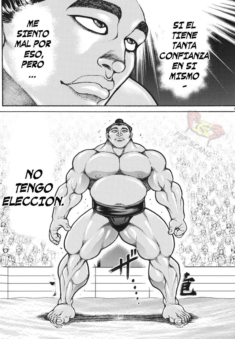 Baki Dou capítulo 51, página 8