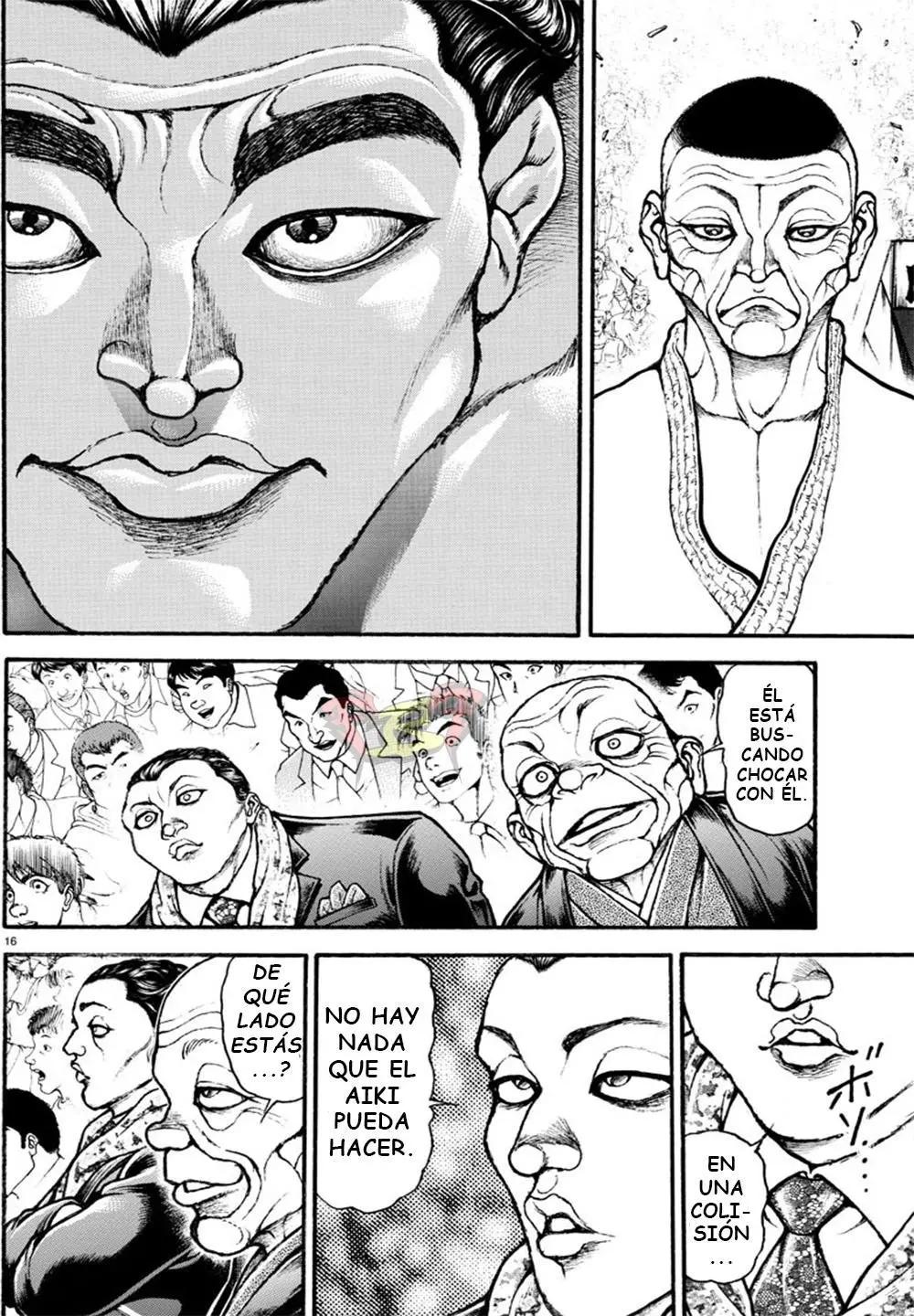 Baki Dou capítulo 52, página 16