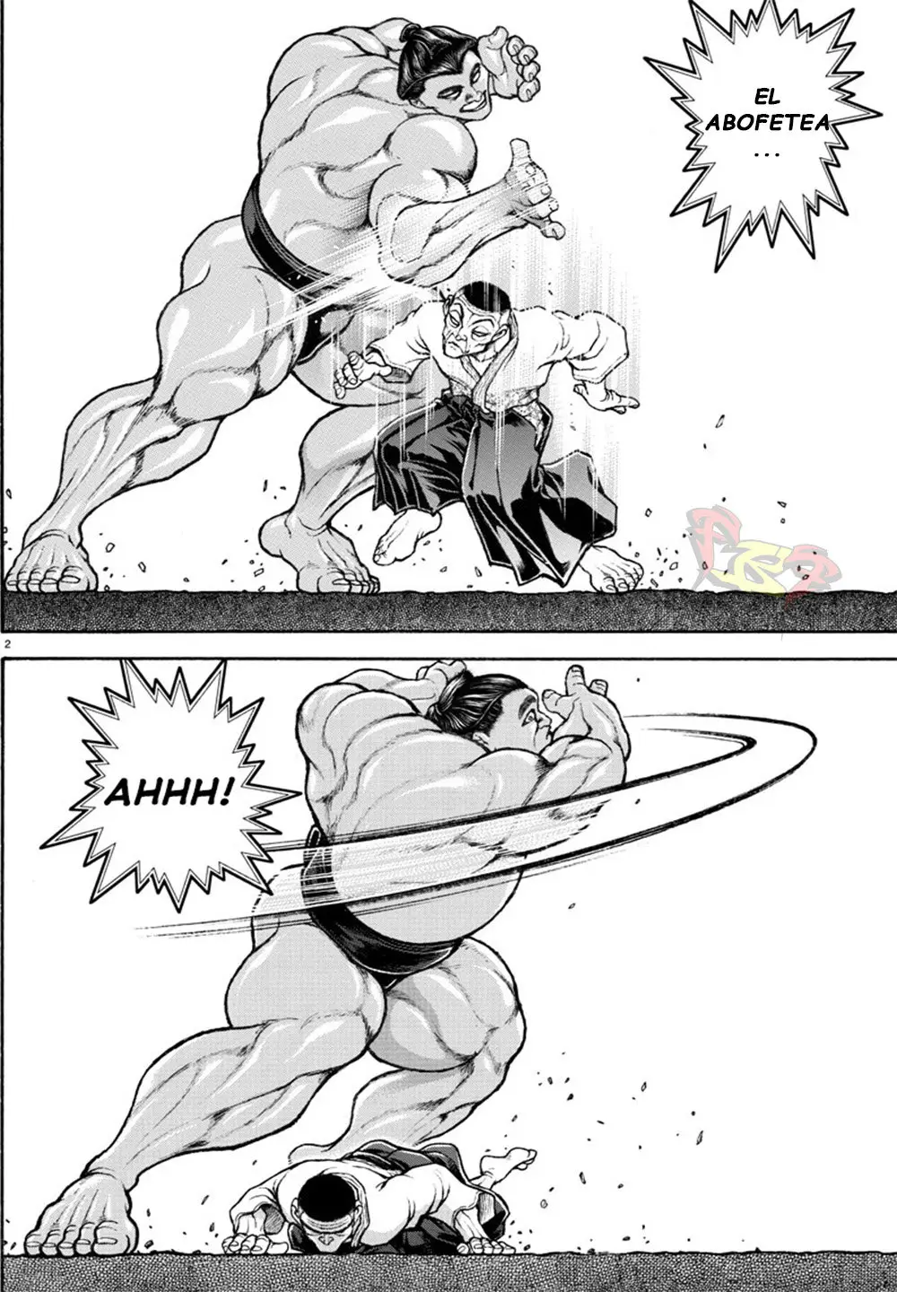 Baki Dou capítulo 53, página 2