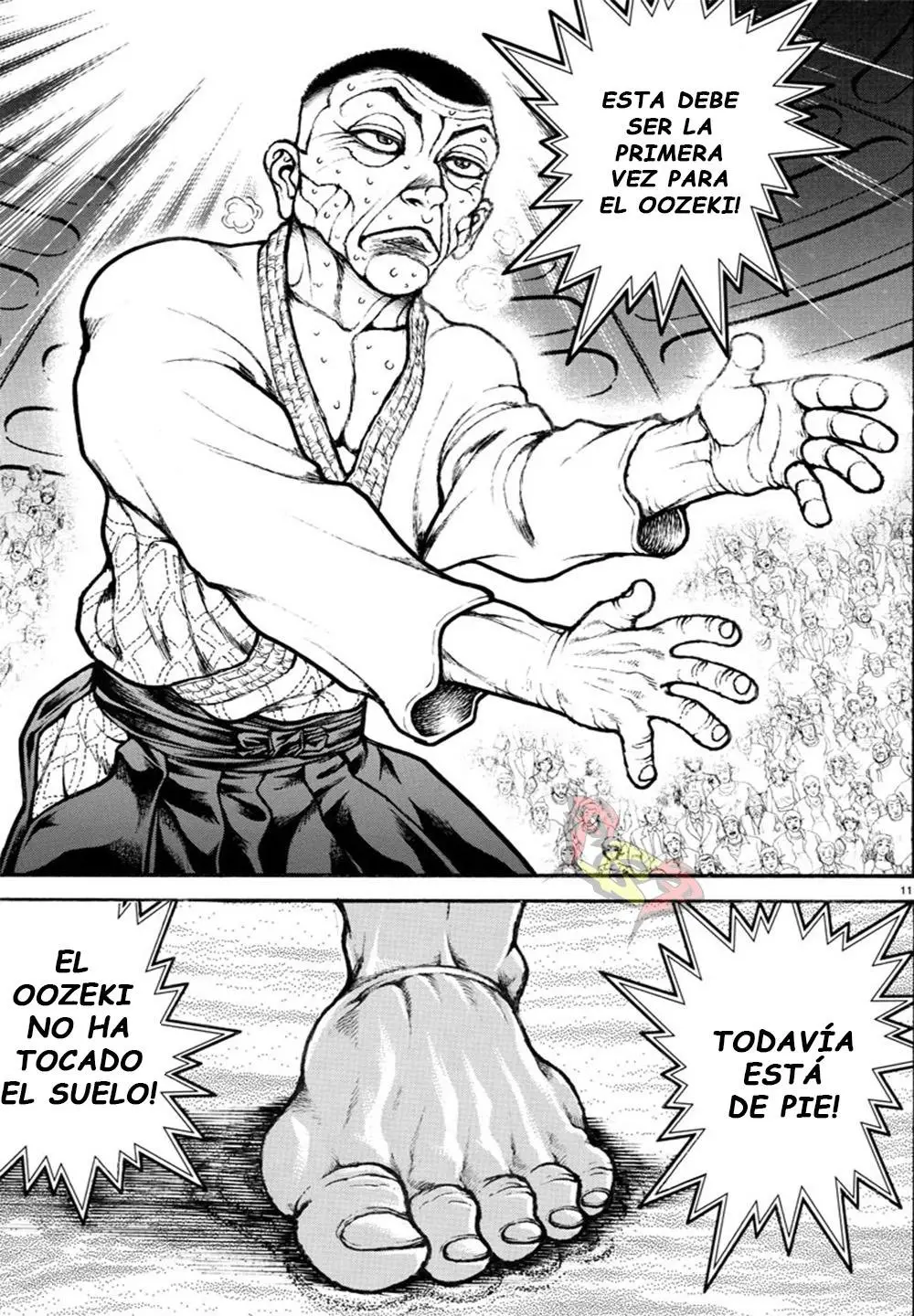 Baki Dou capítulo 53, página 11