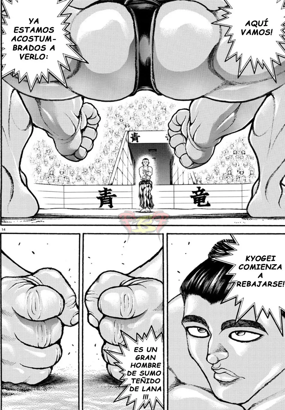 Baki Dou capítulo 53, página 13