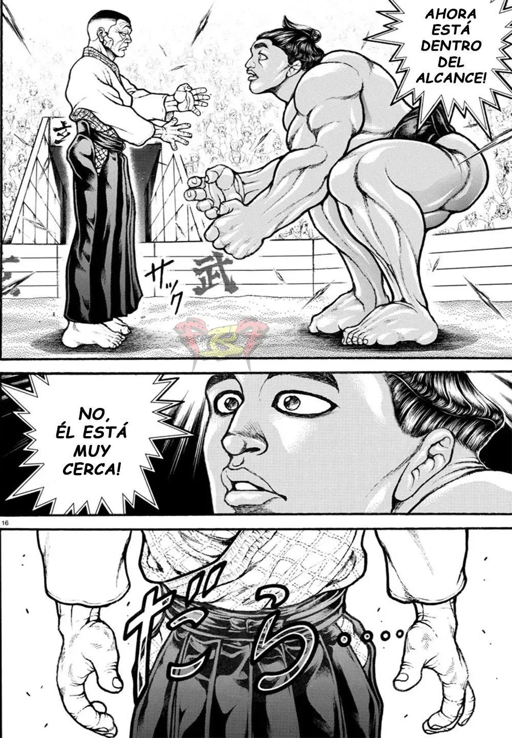 Baki Dou capítulo 53, página 15
