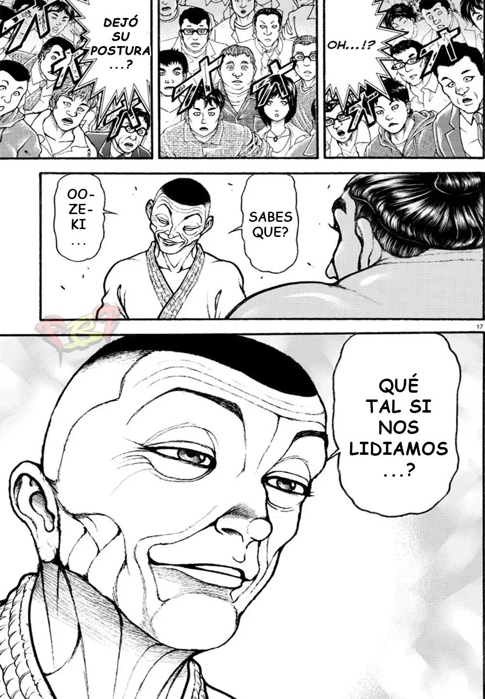 Baki Dou capítulo 53, página 16