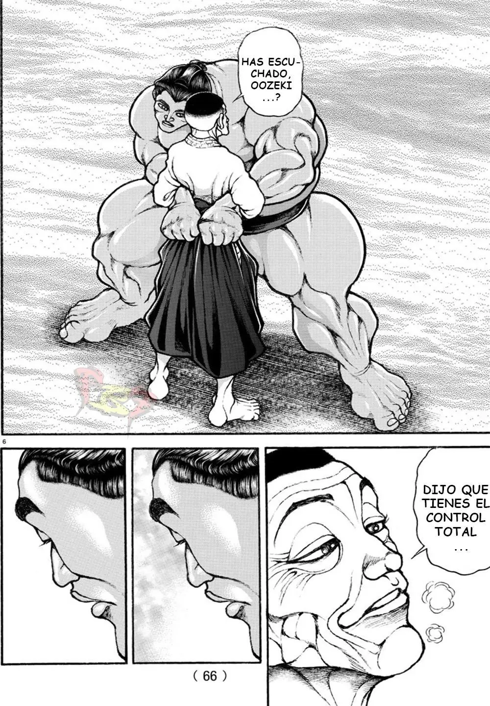Baki Dou capítulo 54, página 6