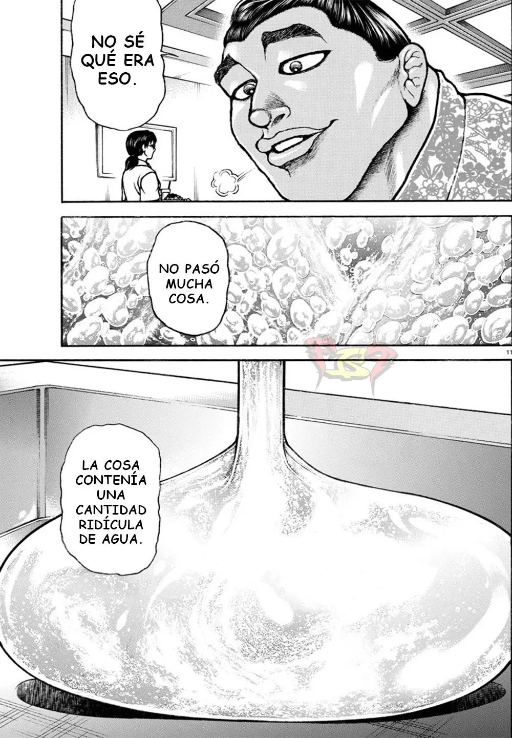 Baki Dou capítulo 54, página 11