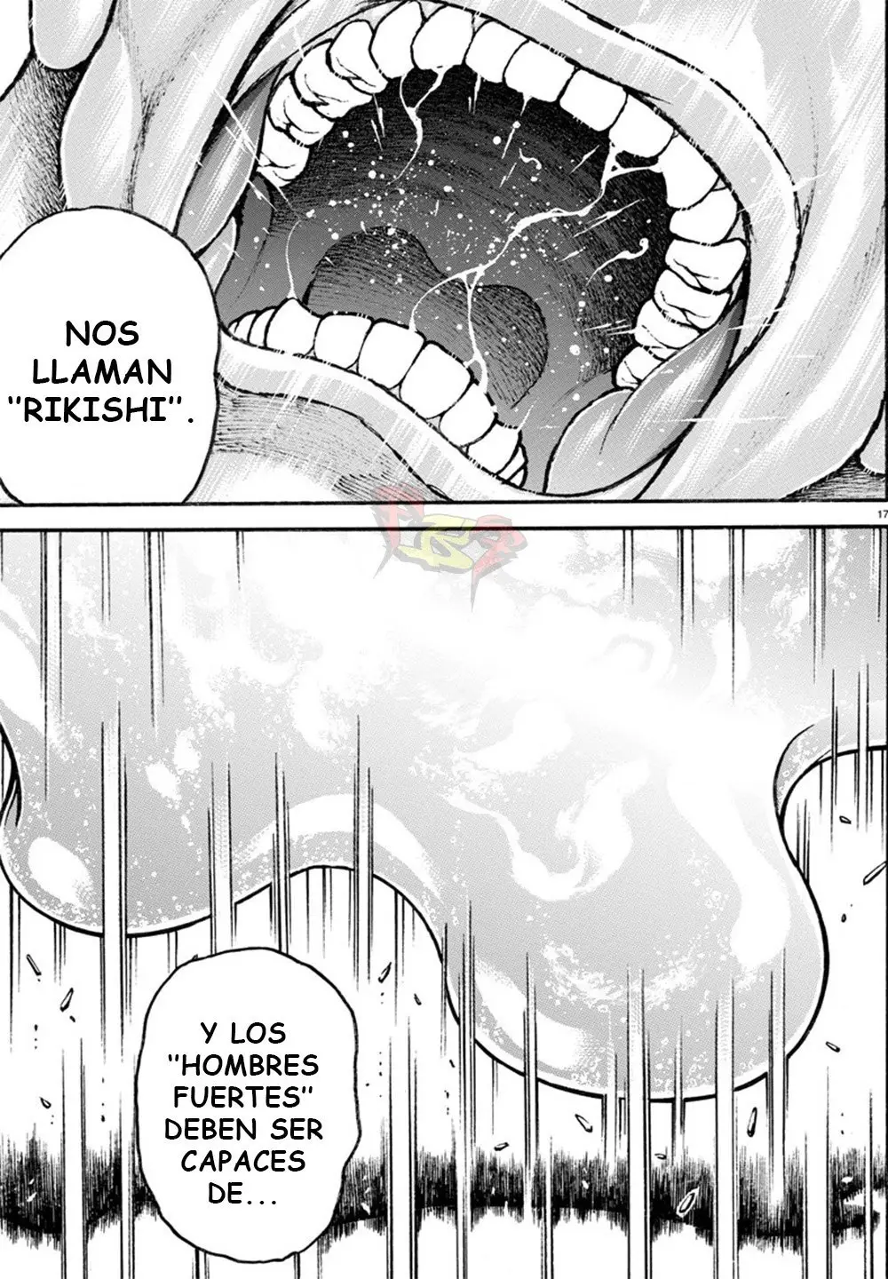 Baki Dou capítulo 54, página 17