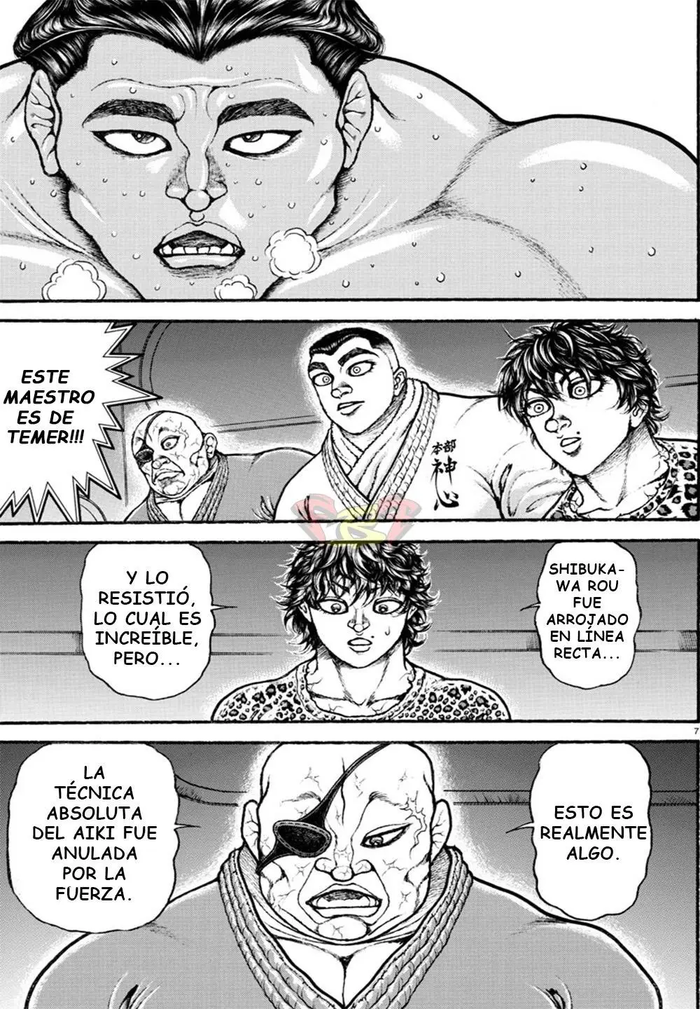 Baki Dou capítulo 55, página 6