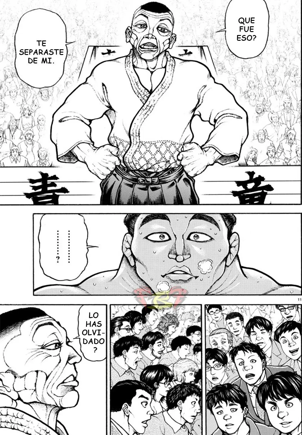 Baki Dou capítulo 55, página 10