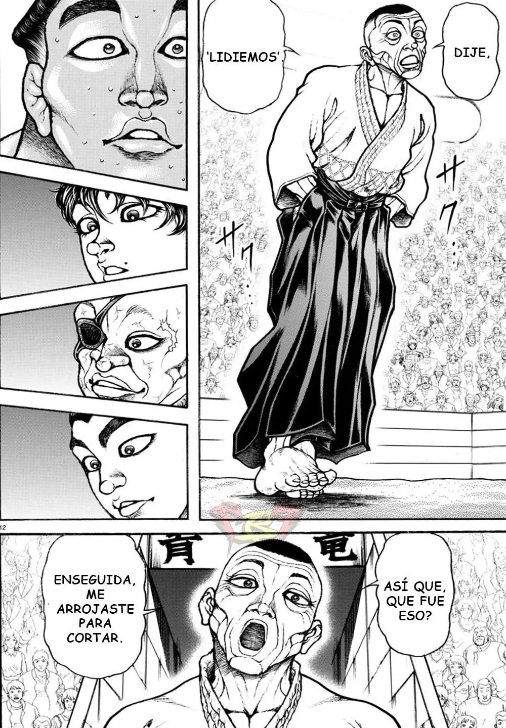 Baki Dou capítulo 55, página 11