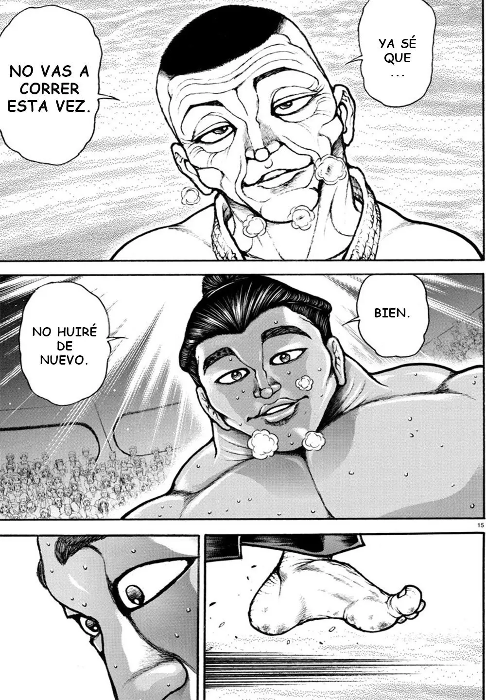 Baki Dou capítulo 55, página 14