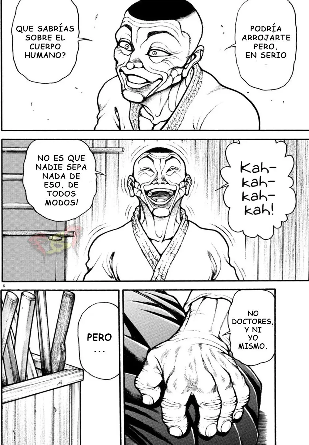 Baki Dou capítulo 56, página 7