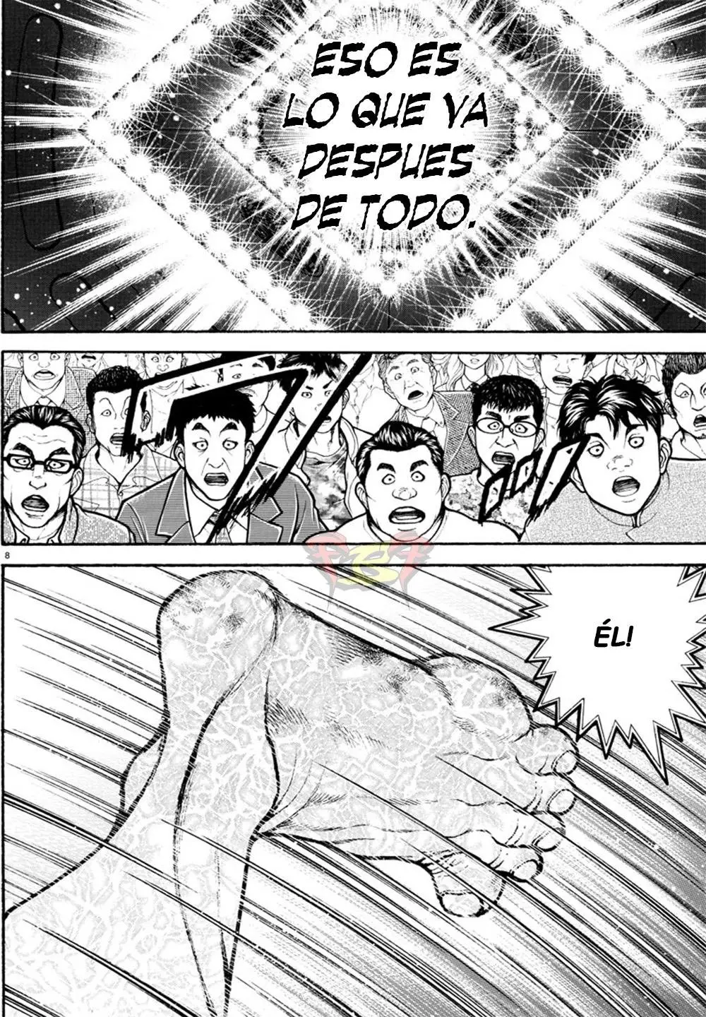 Baki Dou capítulo 56, página 9