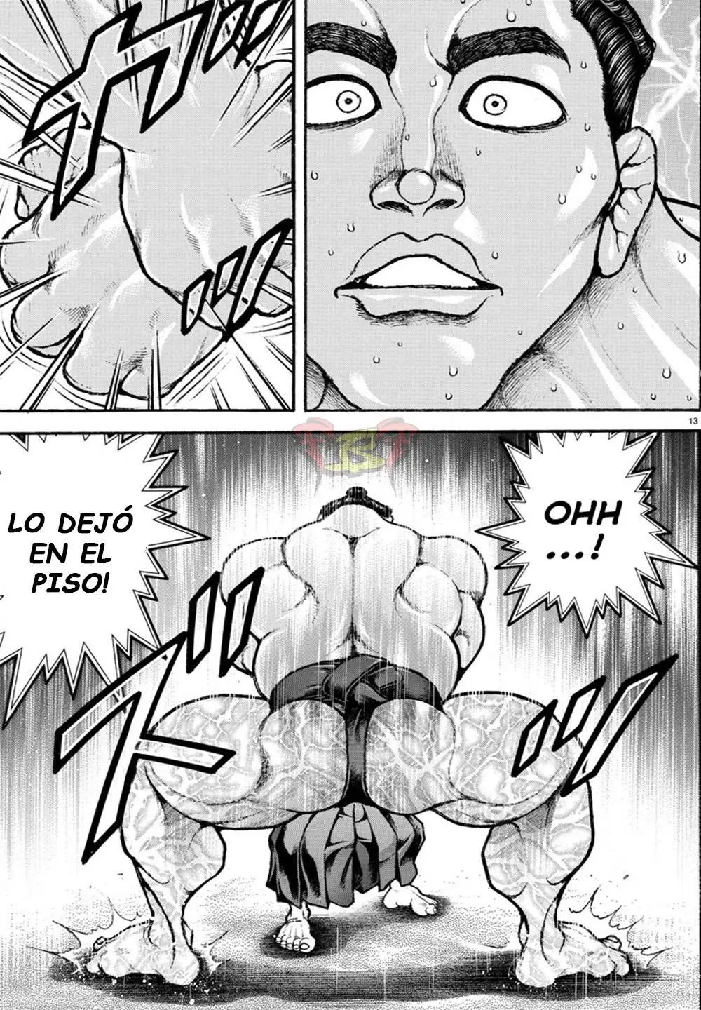 Baki Dou capítulo 56, página 14