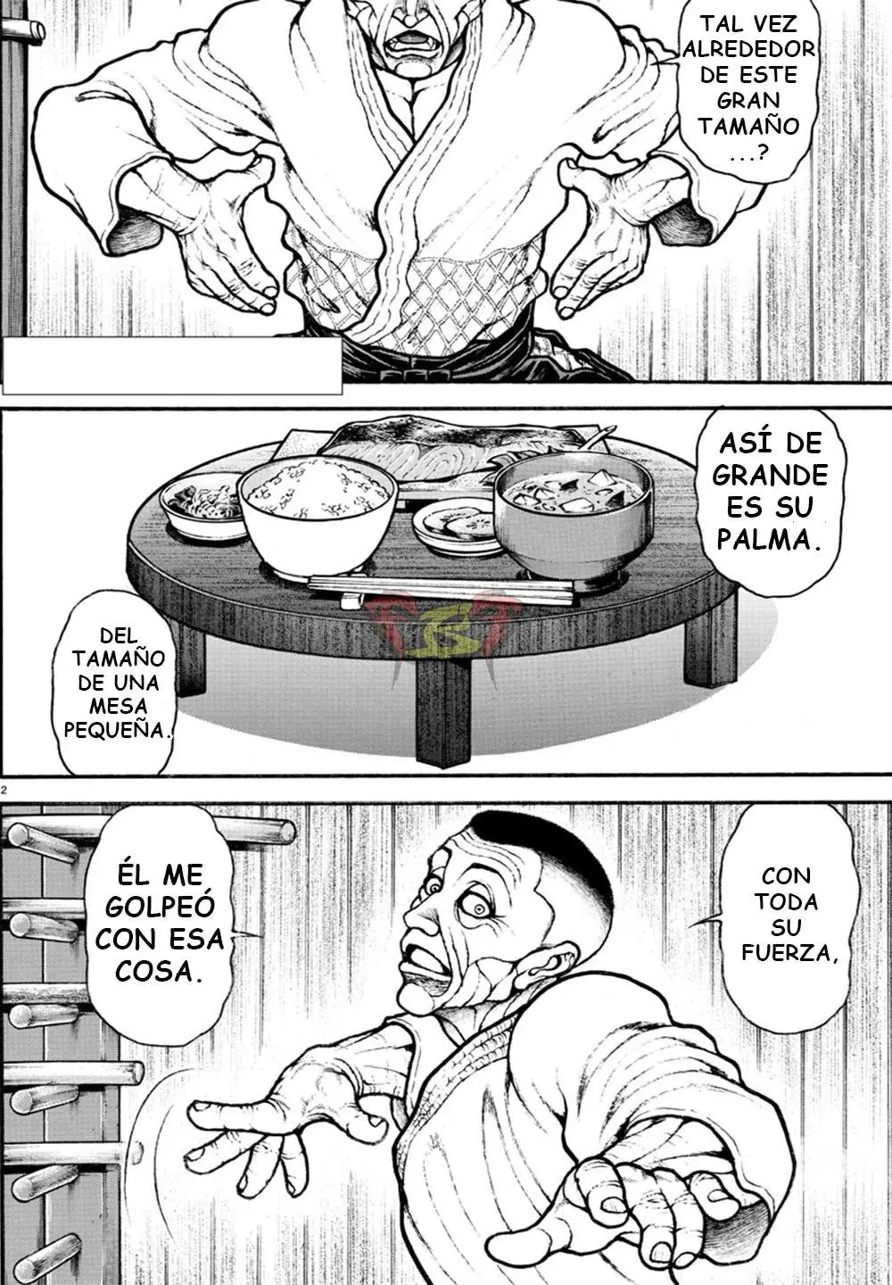 Baki Dou capítulo 57, página 2