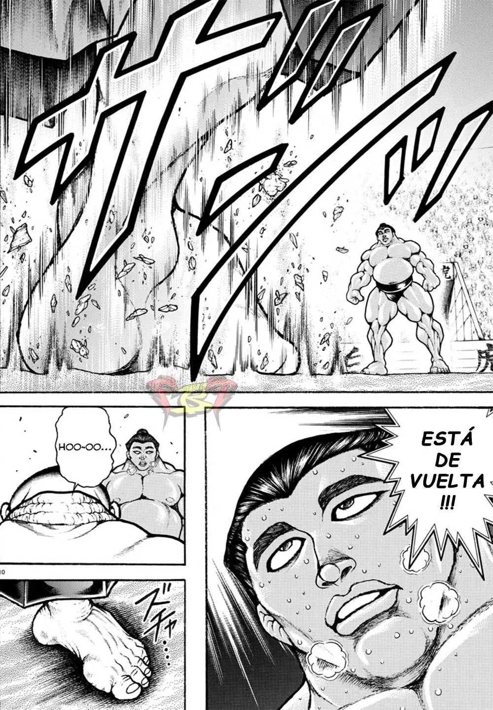 Baki Dou capítulo 57, página 10