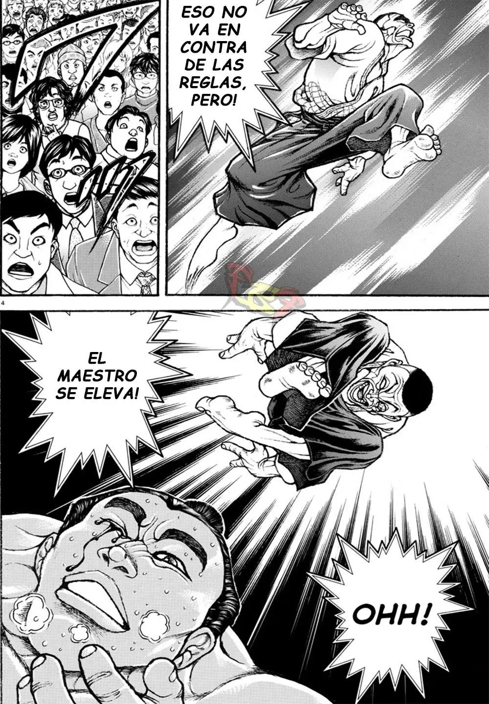 Baki Dou capítulo 58, página 4