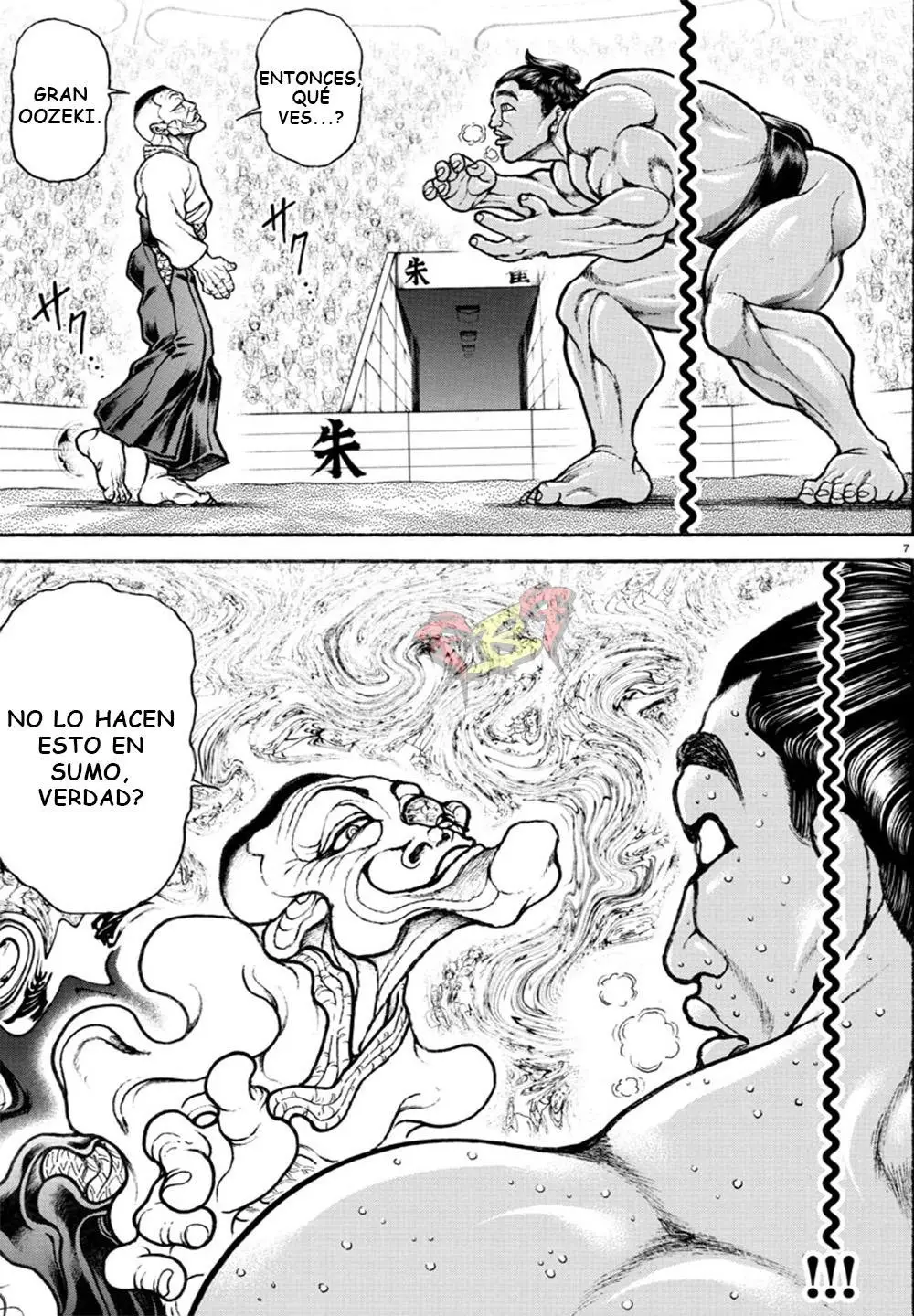 Baki Dou capítulo 58, página 7
