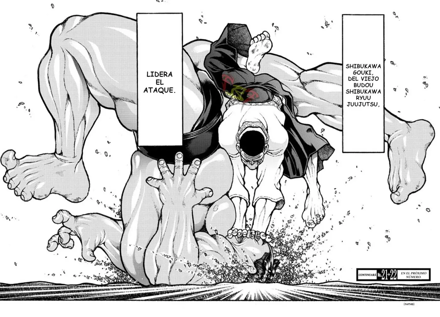 Baki Dou capítulo 58, página 19