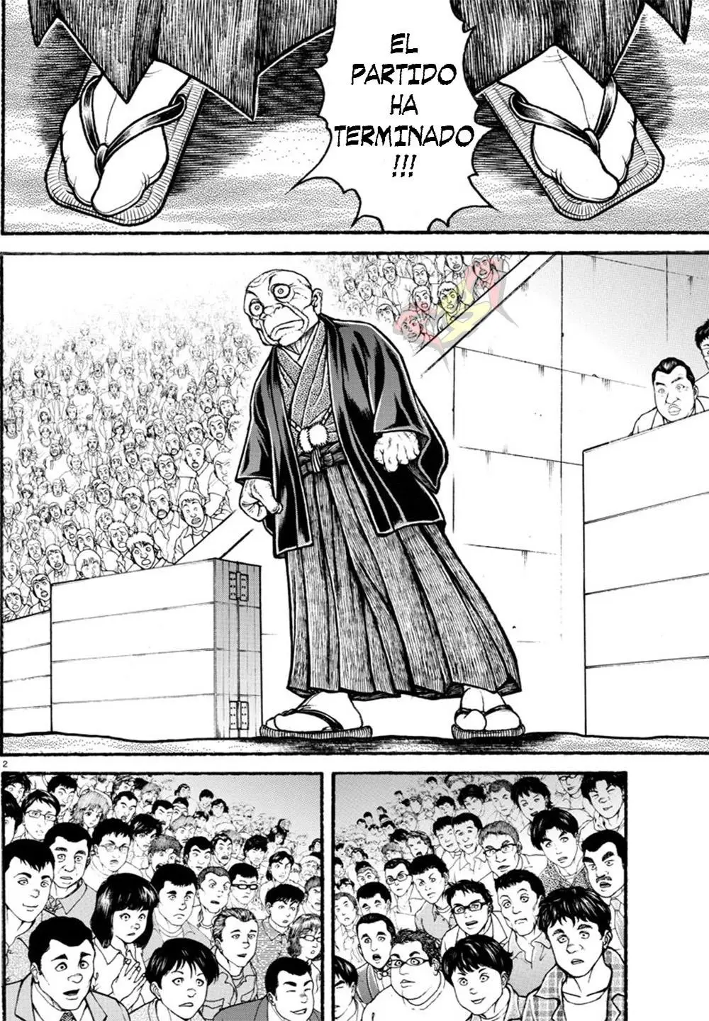 Baki Dou capítulo 59, página 2