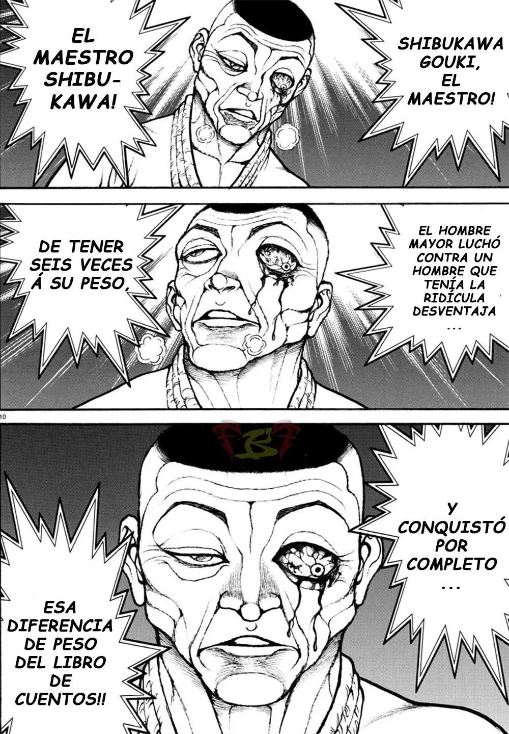 Baki Dou capítulo 59, página 9