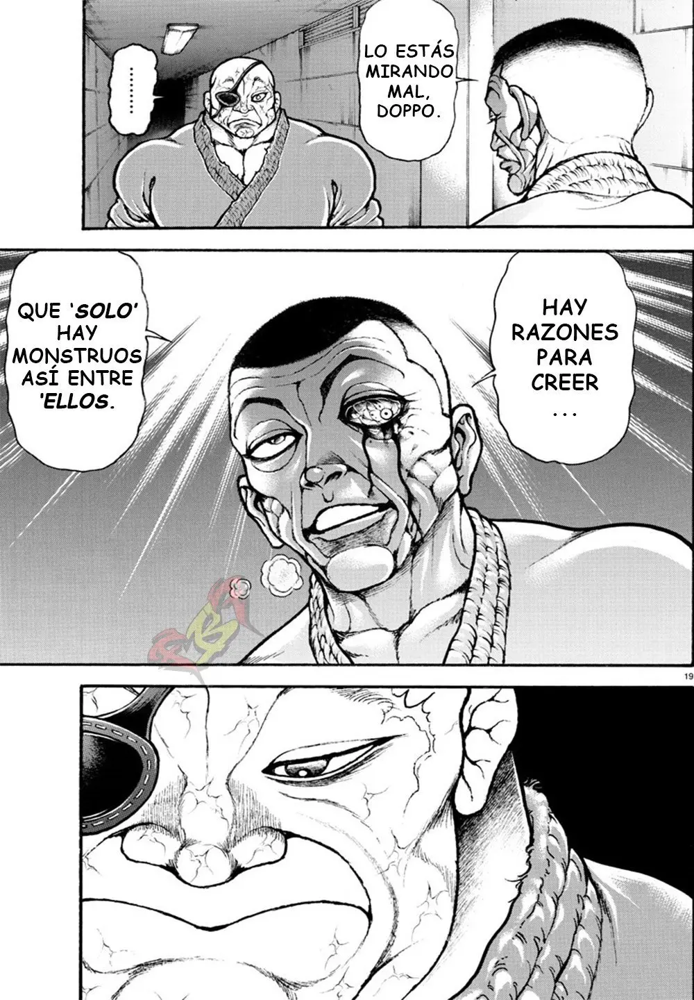 Baki Dou capítulo 59, página 18