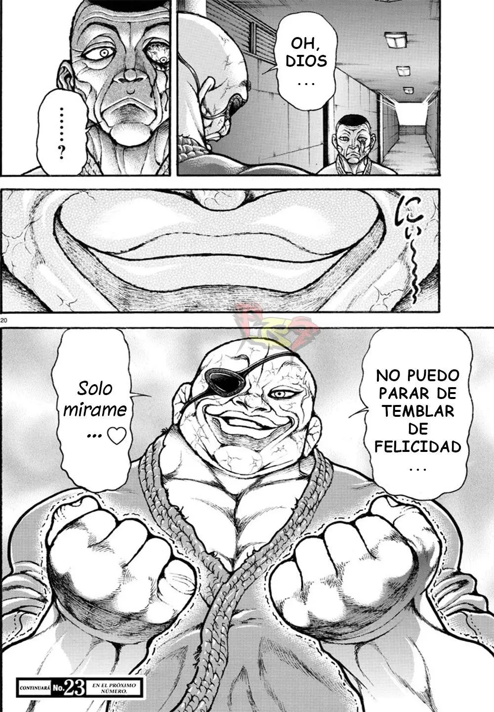 Baki Dou capítulo 59, página 19