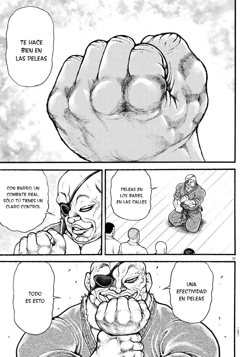 Baki Dou capítulo 6, página 15