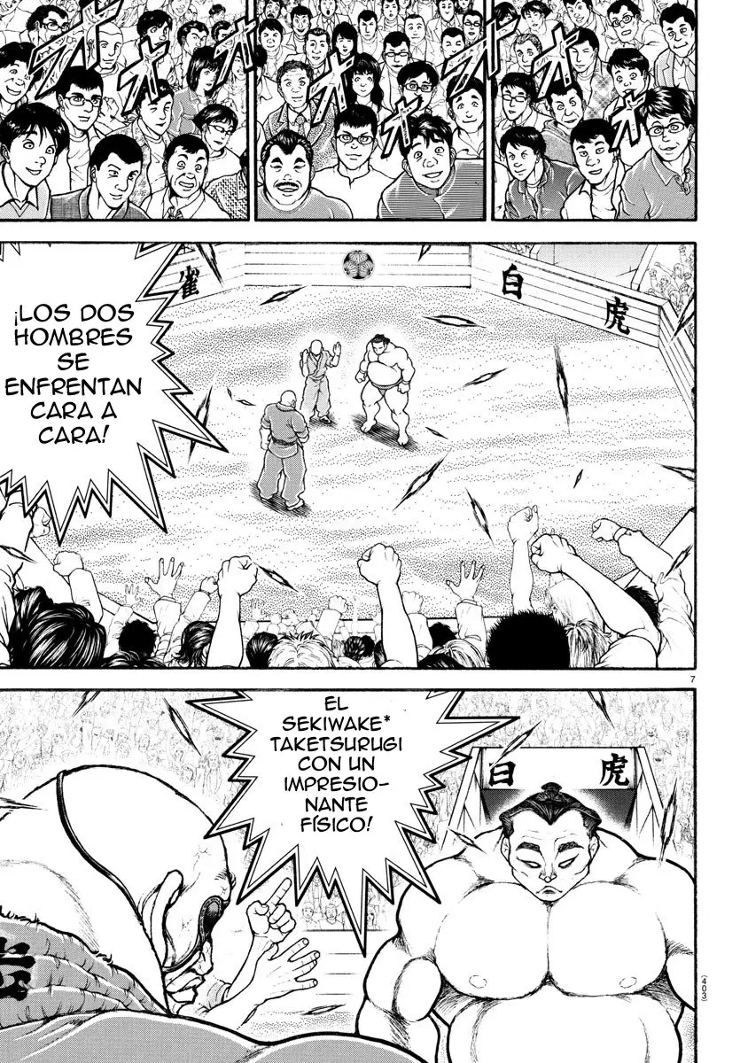 Baki Dou capítulo 60, página 8