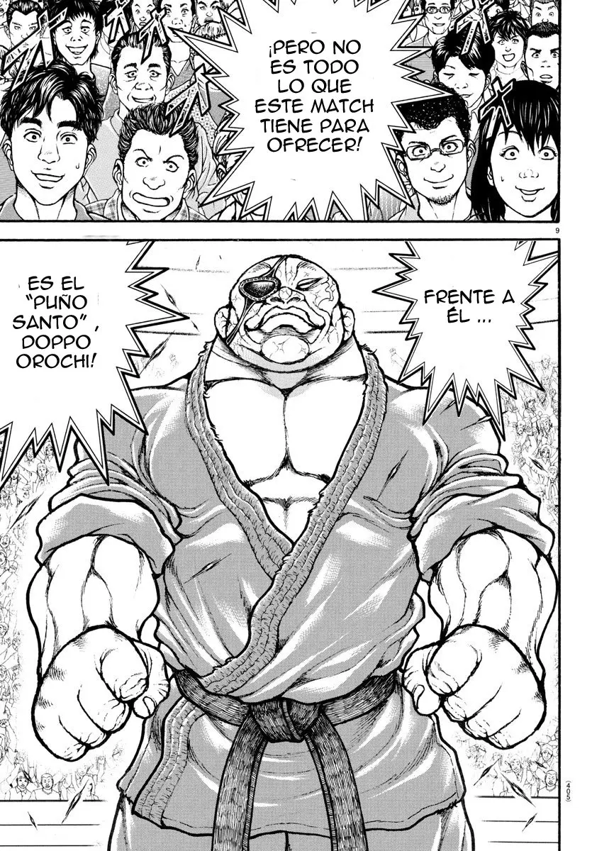 Baki Dou capítulo 60, página 10