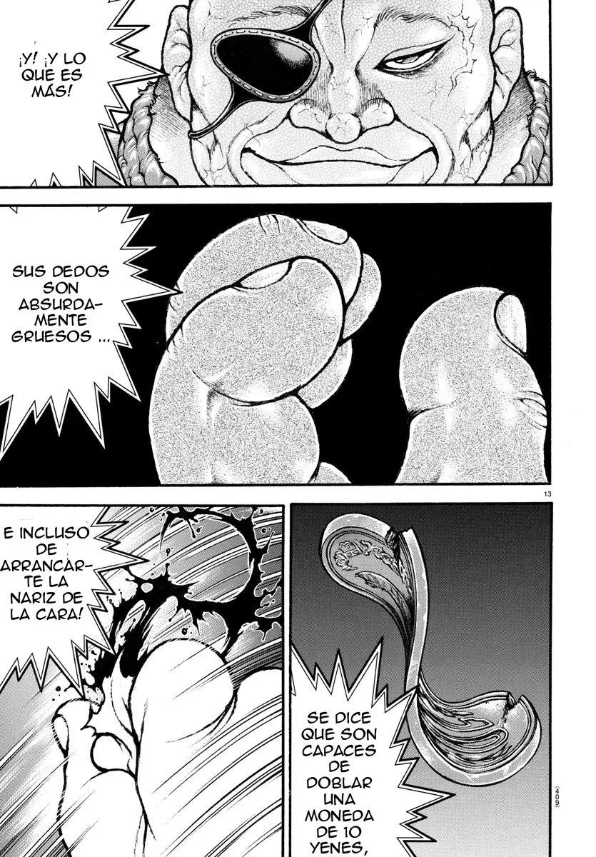 Baki Dou capítulo 60, página 14
