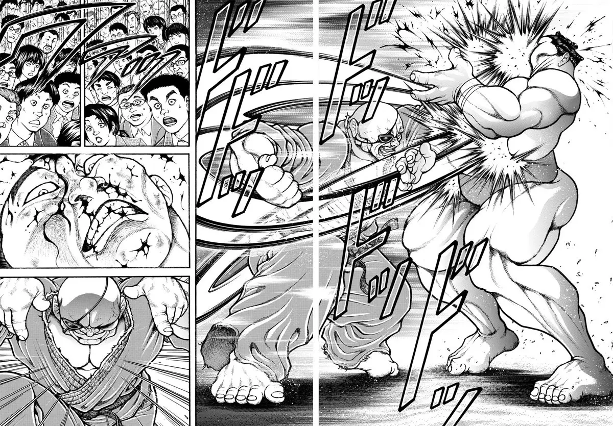 Baki Dou capítulo 61, página 17