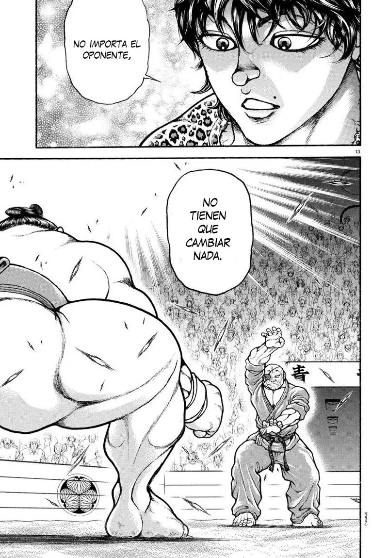 Baki Dou capítulo 62, página 14