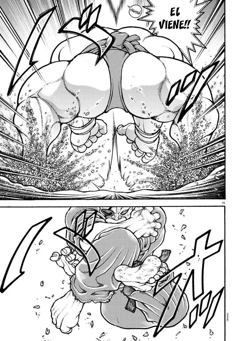 Baki Dou capítulo 62, página 16