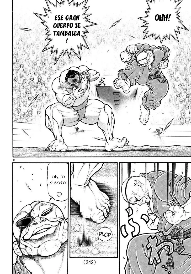 Baki Dou capítulo 62, página 19