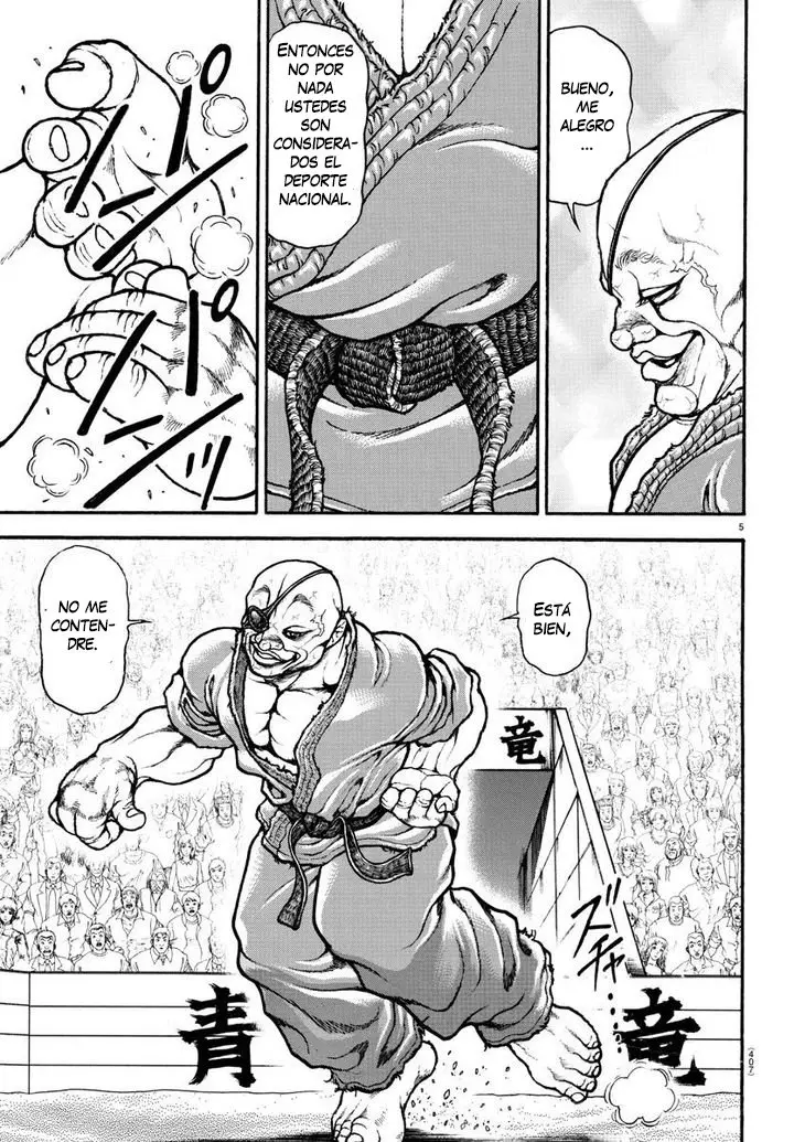 Baki Dou capítulo 63, página 6