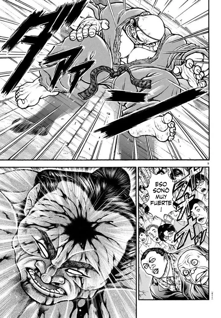 Baki Dou capítulo 63, página 10