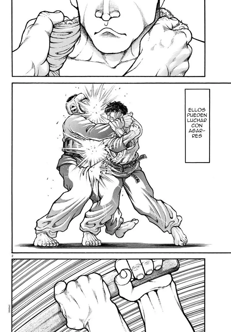 Baki Dou capítulo 64, página 3