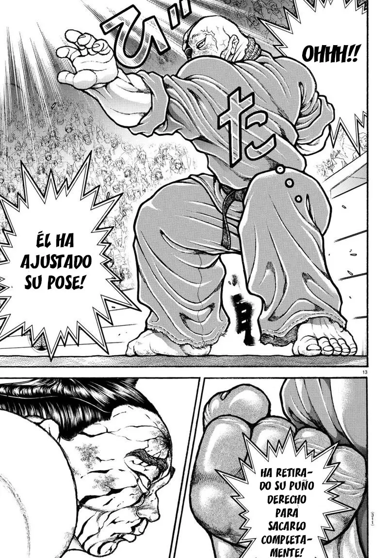 Baki Dou capítulo 64, página 13