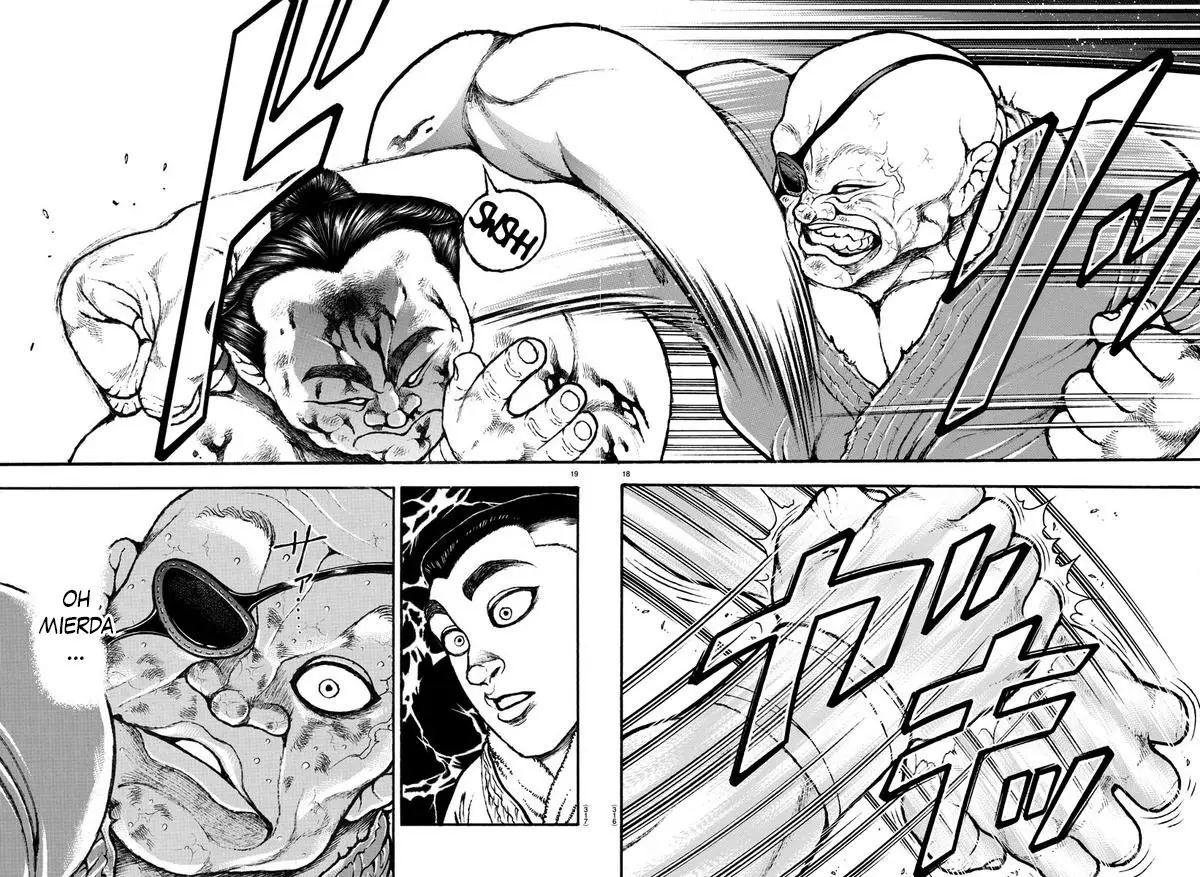 Baki Dou capítulo 64, página 18