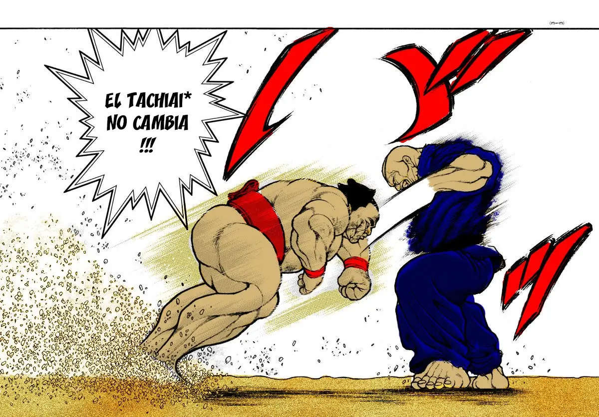Baki Dou capítulo 64, página 20