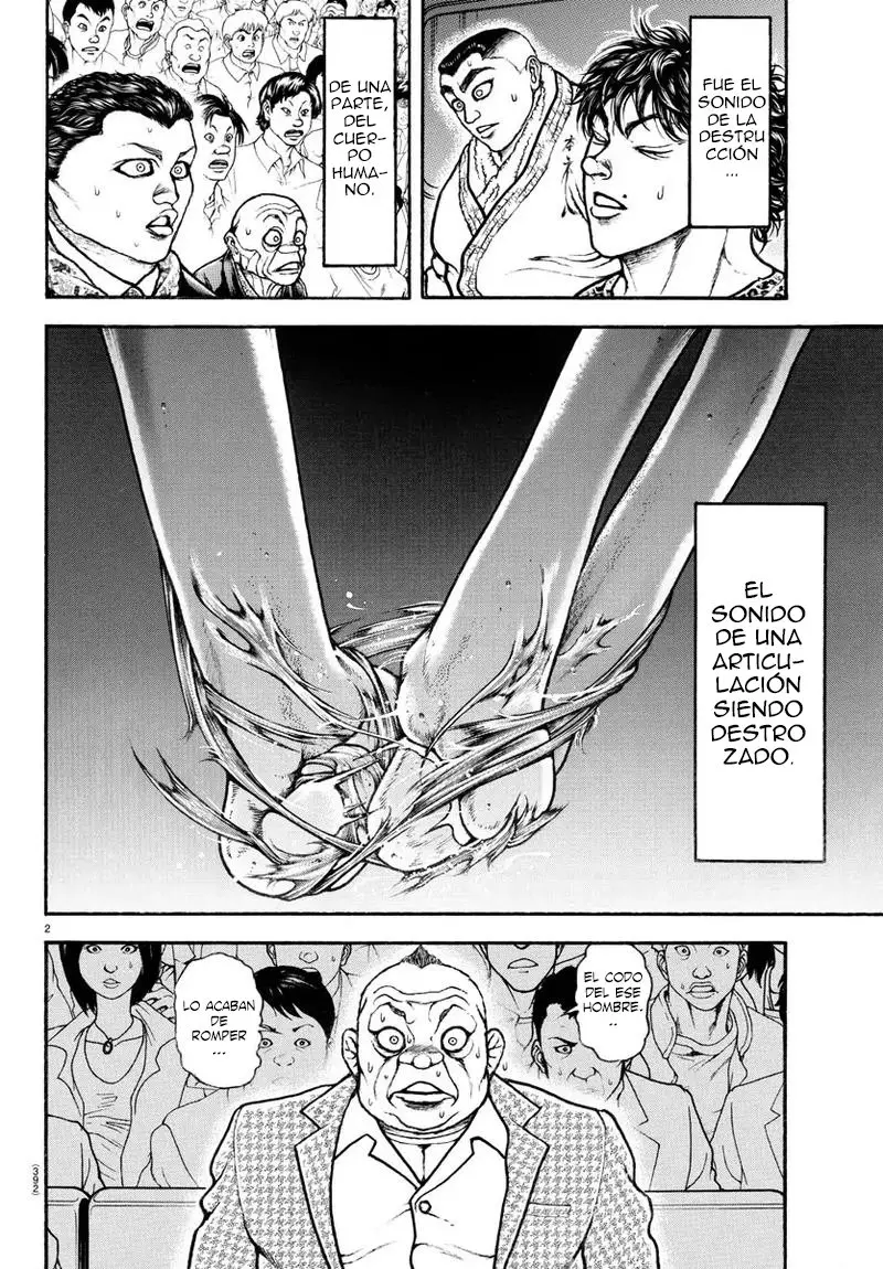 Baki Dou capítulo 65, página 3