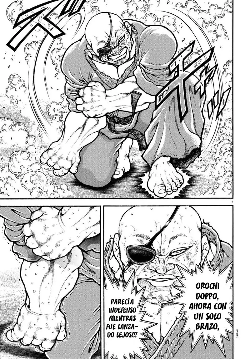 Baki Dou capítulo 65, página 8