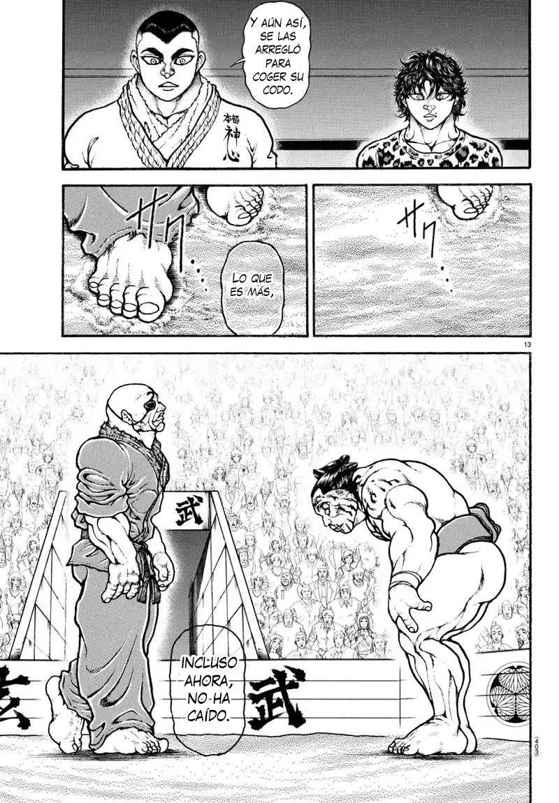 Baki Dou capítulo 65, página 14