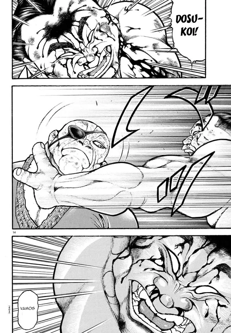 Baki Dou capítulo 65, página 15