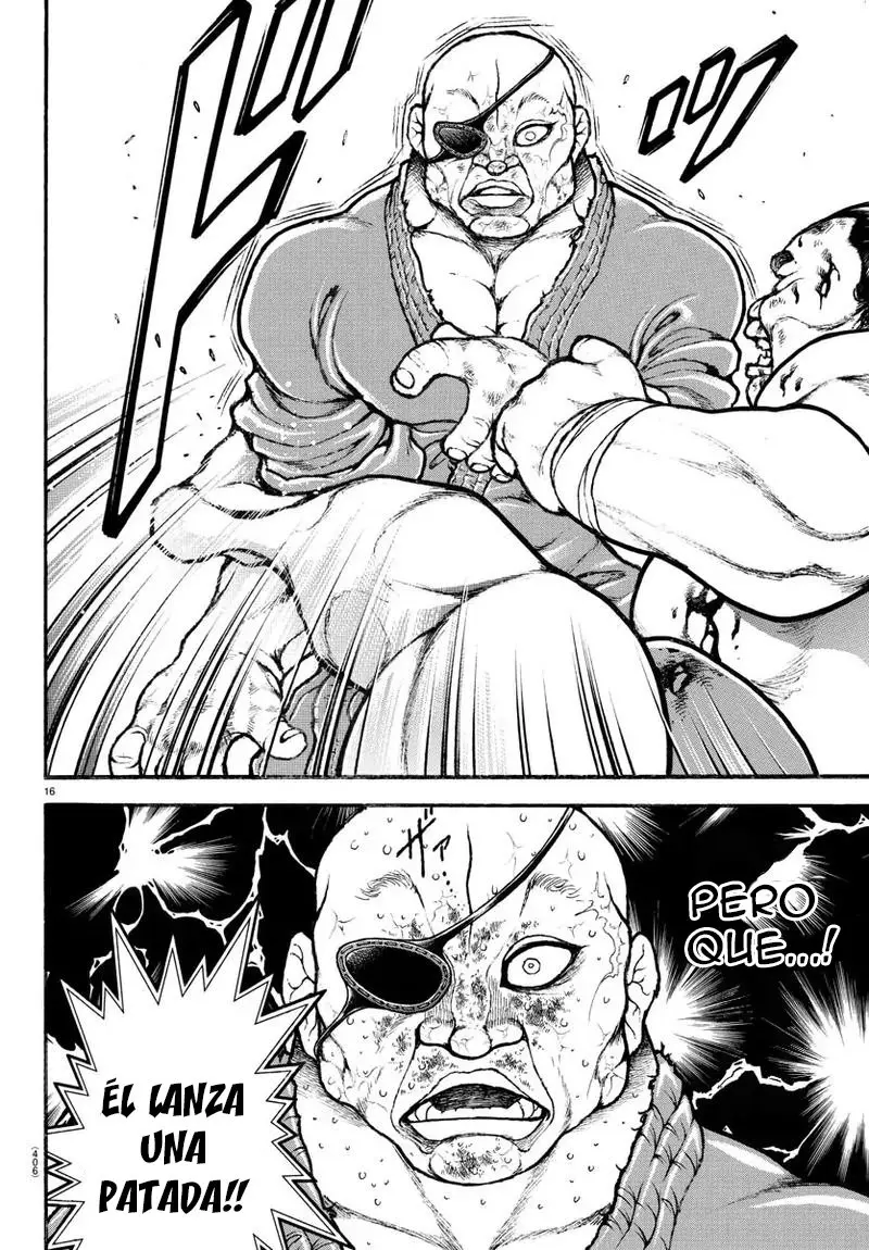 Baki Dou capítulo 65, página 17