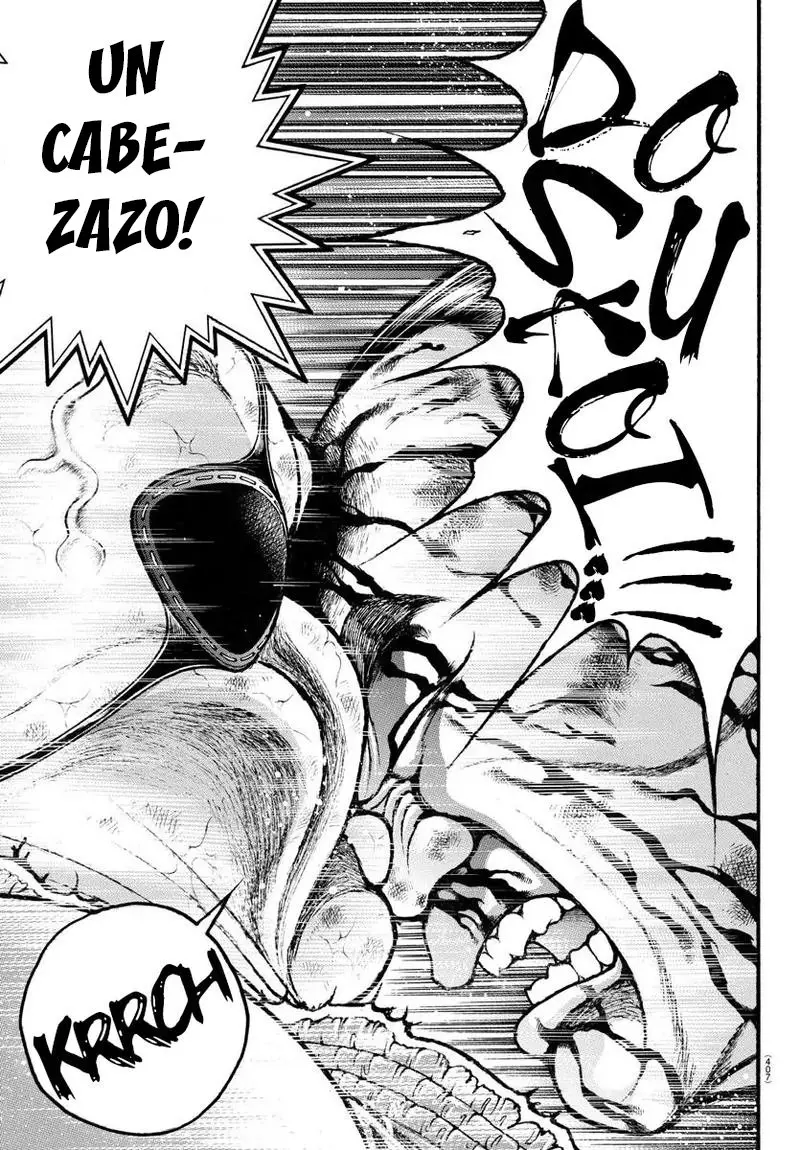 Baki Dou capítulo 65, página 18