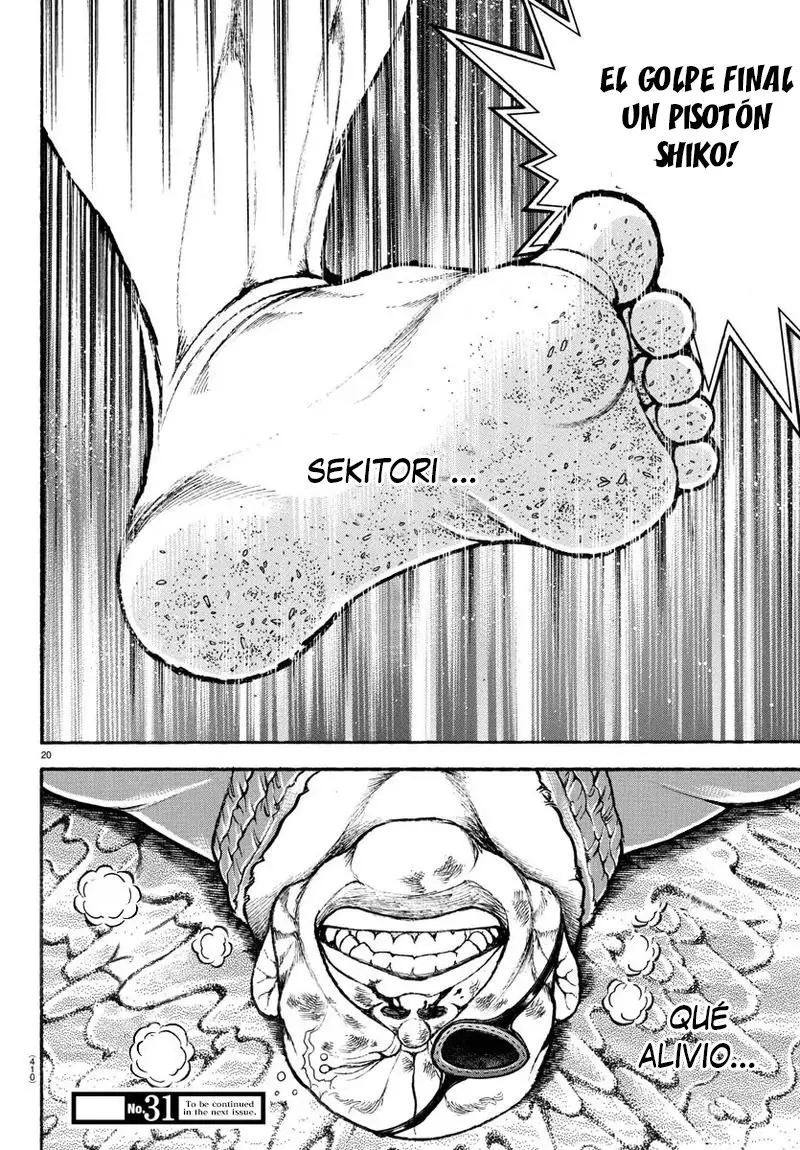 Baki Dou capítulo 65, página 21
