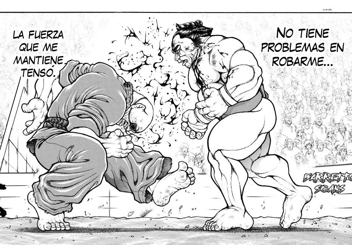 Baki Dou capítulo 66, página 6